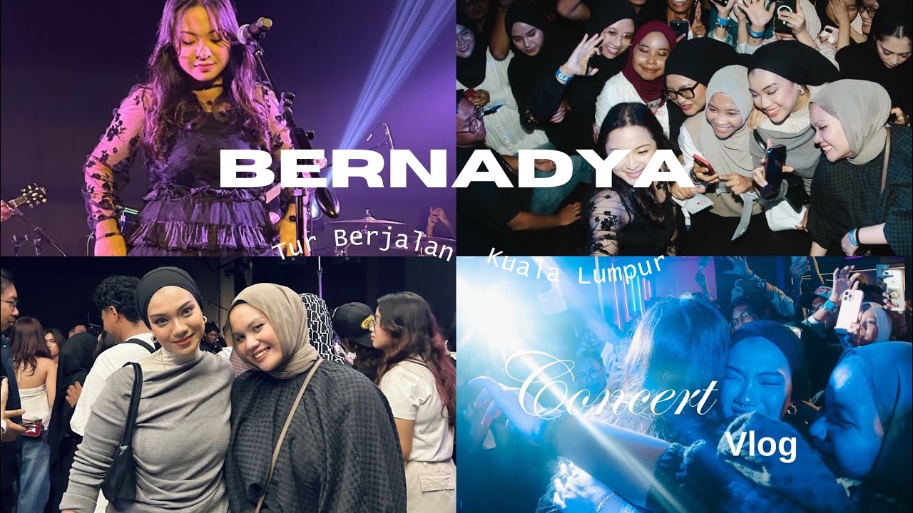Bernadya Hugs Me! | Bernadya Tur Berjalan Live in Kuala Lumpur 2024