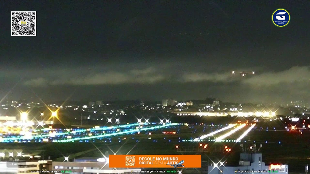 SBGR 10L LIVE - Aeroporto Internacional de S&atilde;o Paulo AO VIVO - GRU Airport - 10/02 Manh&atilde;