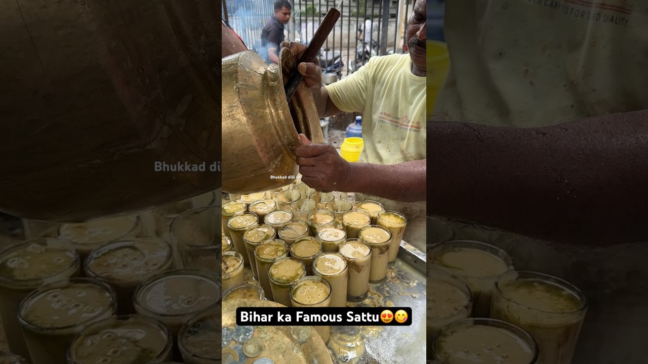 Bihar ka Famous Sattu😍😋|| Indian Street Food