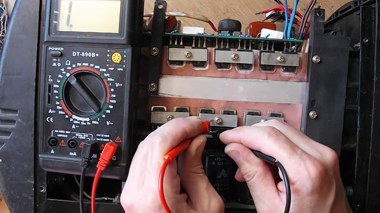 сварочный инвертор ARC250 (ZX7-250)  мелкий ремонт (часть 2я)