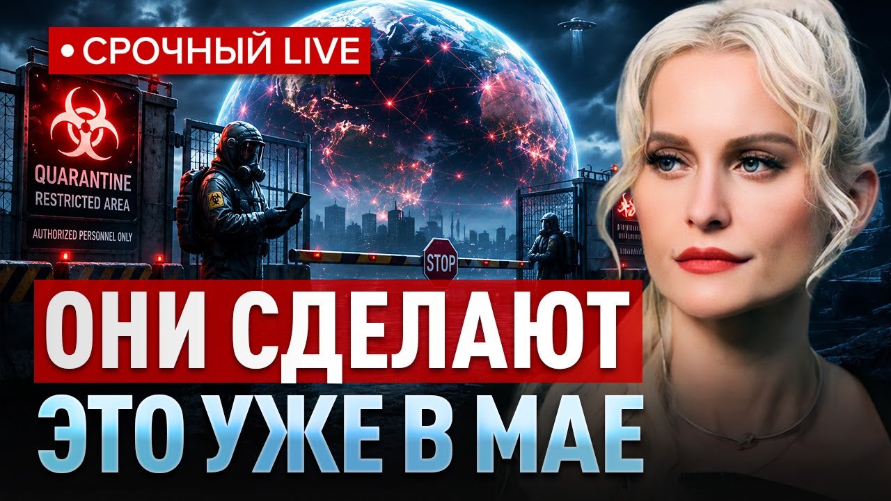 Через новости нас уже готовят. Они хотят успеть пока мы не поняли...