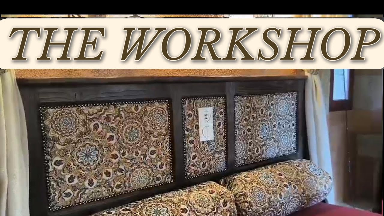 UP-CYCLING and old door into a stunning headboard