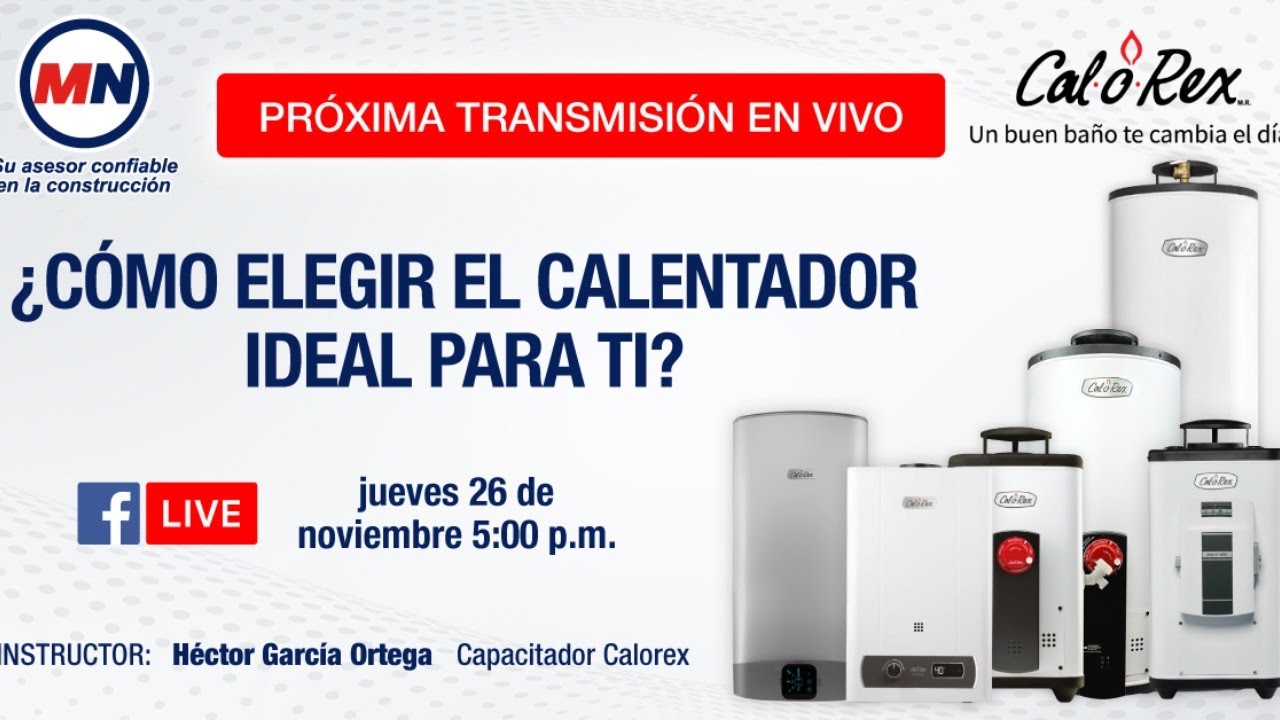 ¿Cómo elegir el calentador ideal para ti?