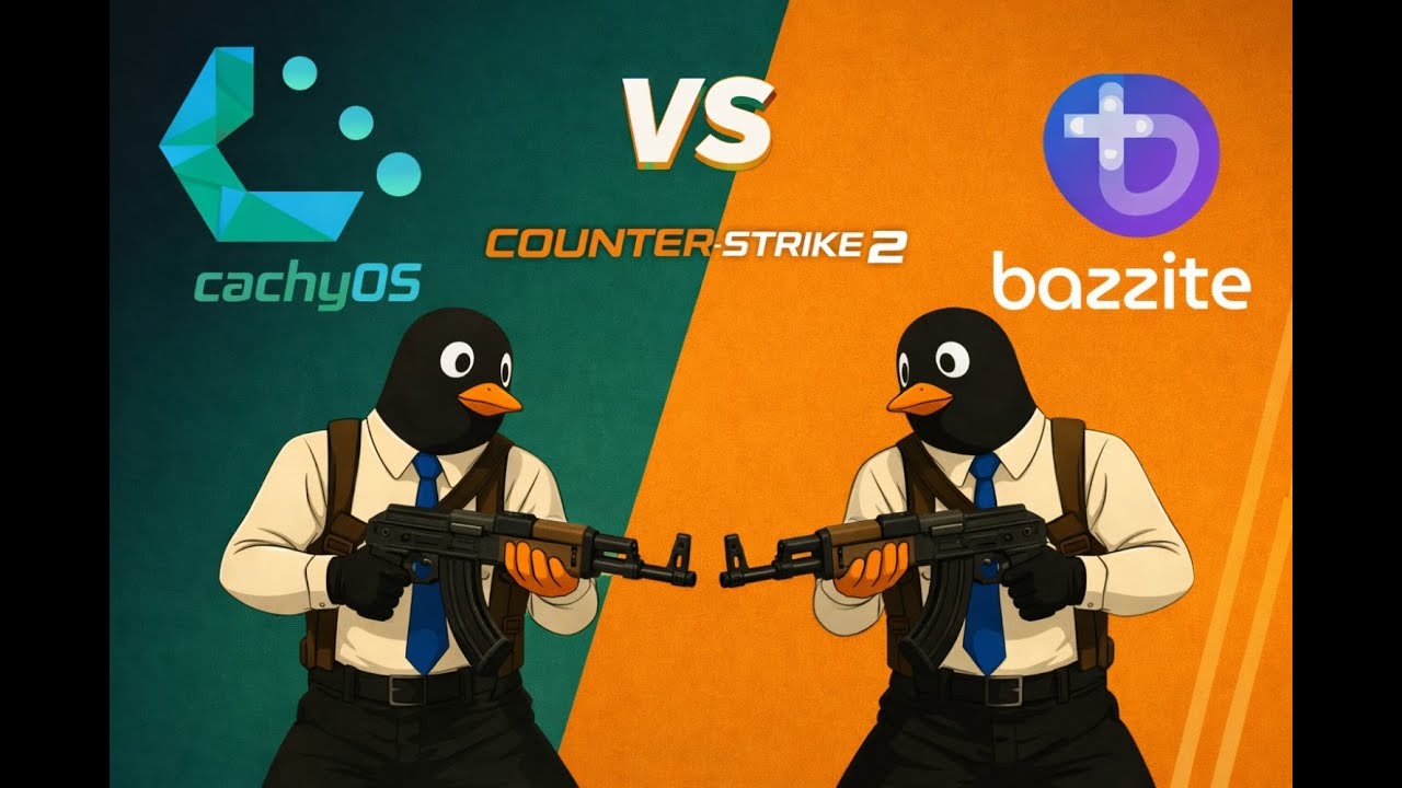Bazzite против CachyOS &ndash; бенчмарк CS2 на Linux (тест игр в виртуальной машине)