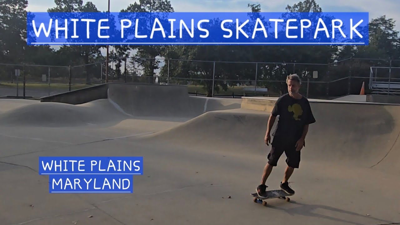 OUR FIRST TIME AT WHITE PLAINS SKATEPARK #skatersover50 