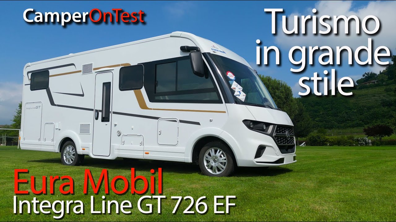Eura Mobil Integra Line GT 726 EF: un nuovo affascinante motorhome su base Mercedes-Benz