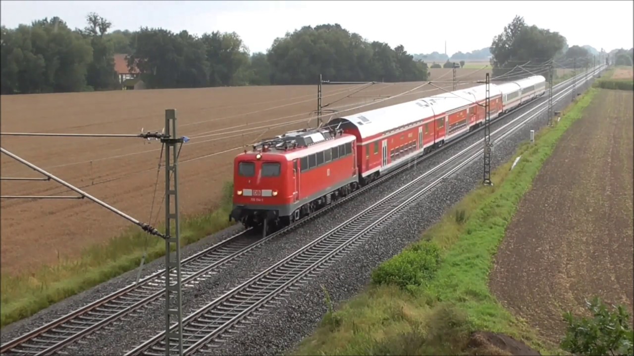 Zugverkehr auf der KBS 430 05.08.2016