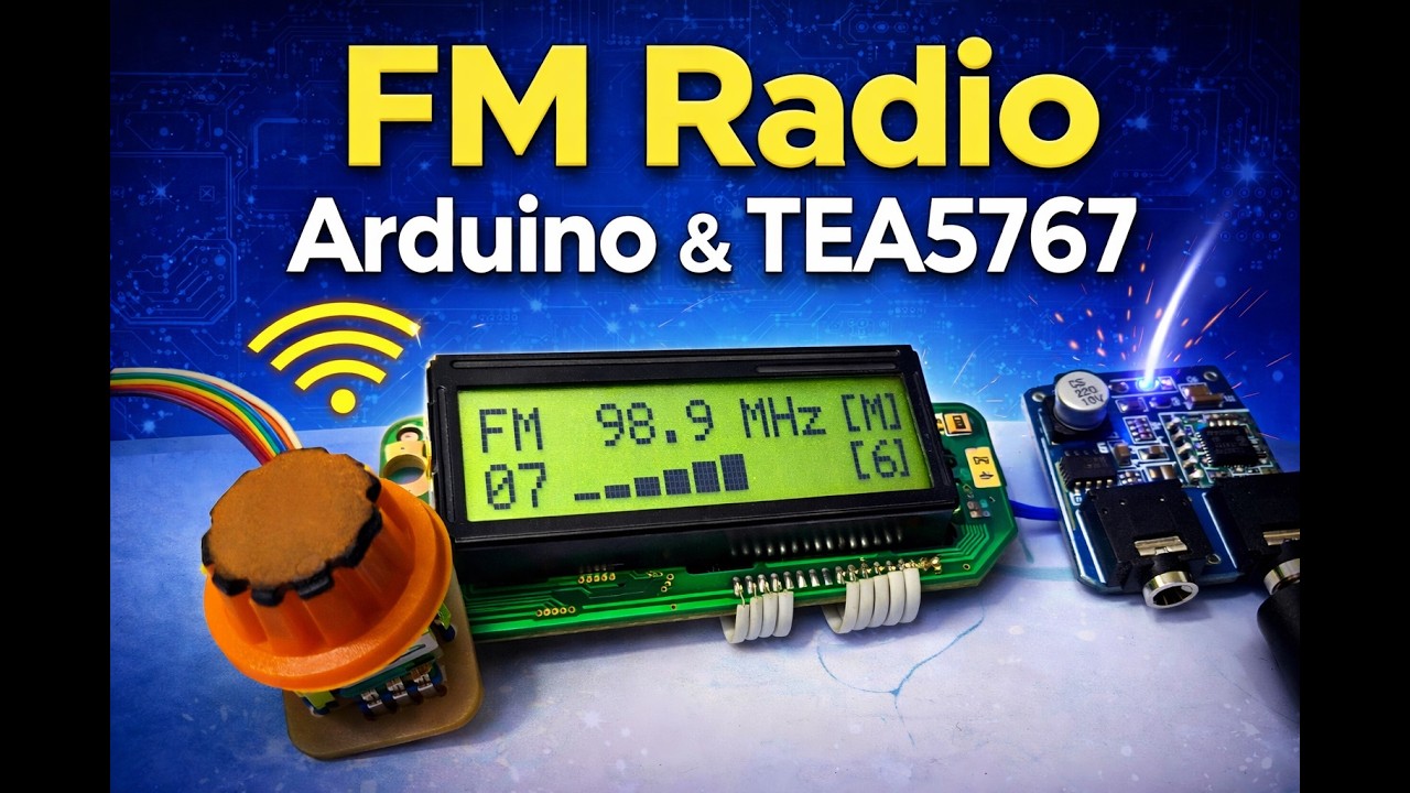 Как сделать FM-радио с помощью Arduino и TEA5767