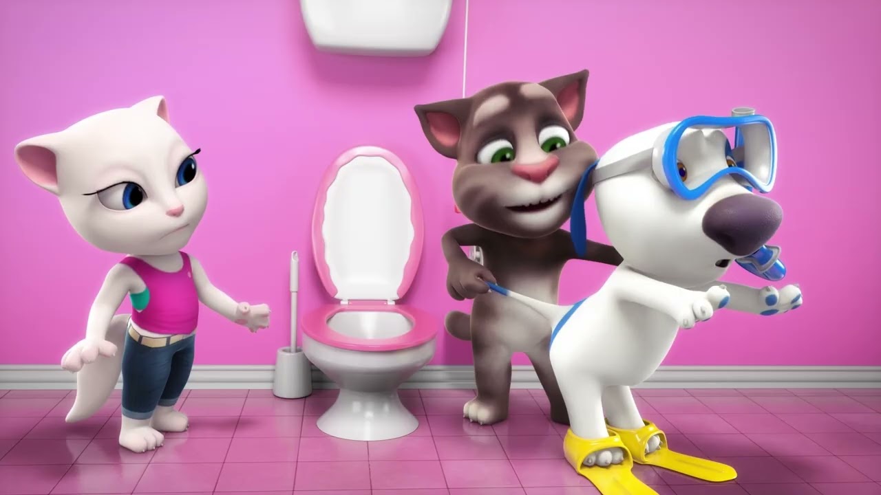 Talking Tom - Kids Packing Challenge! | Cartoons for Kids | WildBrain Haunted House