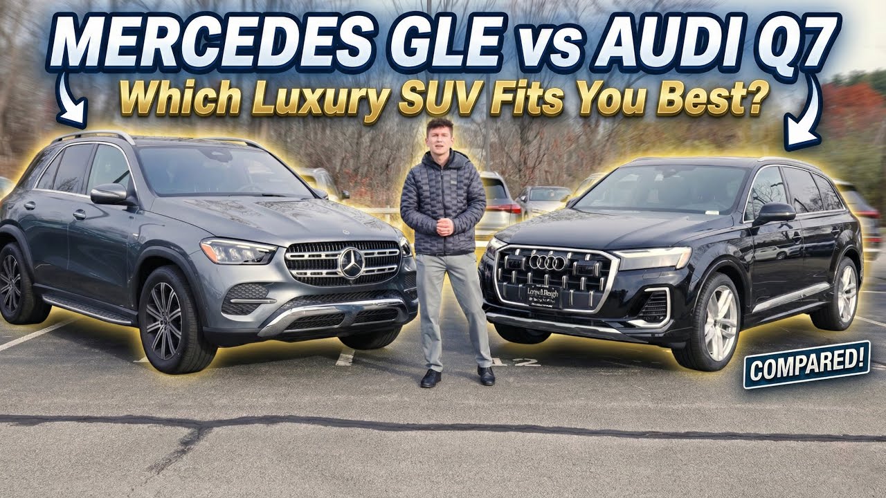 Mercedes GLE против Audi Q7: какой внедорожник класса люкс вам больше подходит?