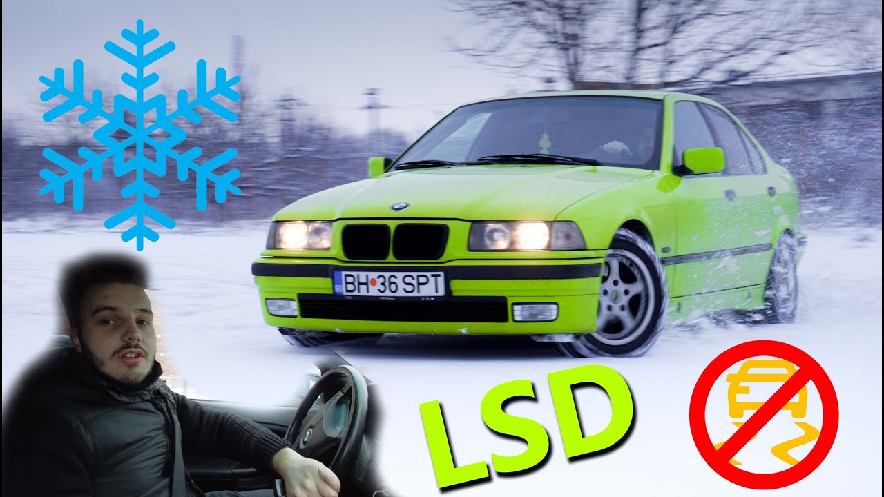 DRIFT PE ZĂPADĂ CU BMW E36! E CHIAR AȘA RĂU CU TRACȚIUNE SPATE?