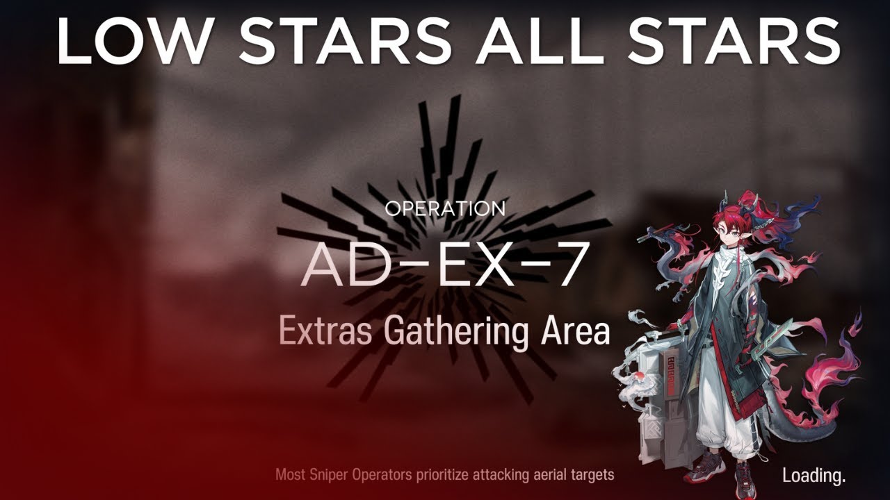 【Arknights】AD-EX-7 Normal/Challenge Mode Low Rarity Guide