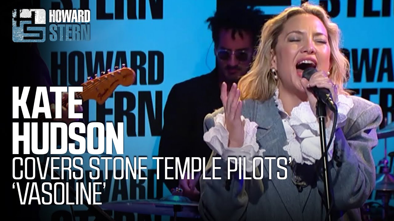 Kate Hudson Covers Stone Temple Pilots' “Vasoline” Live on the Stern Show