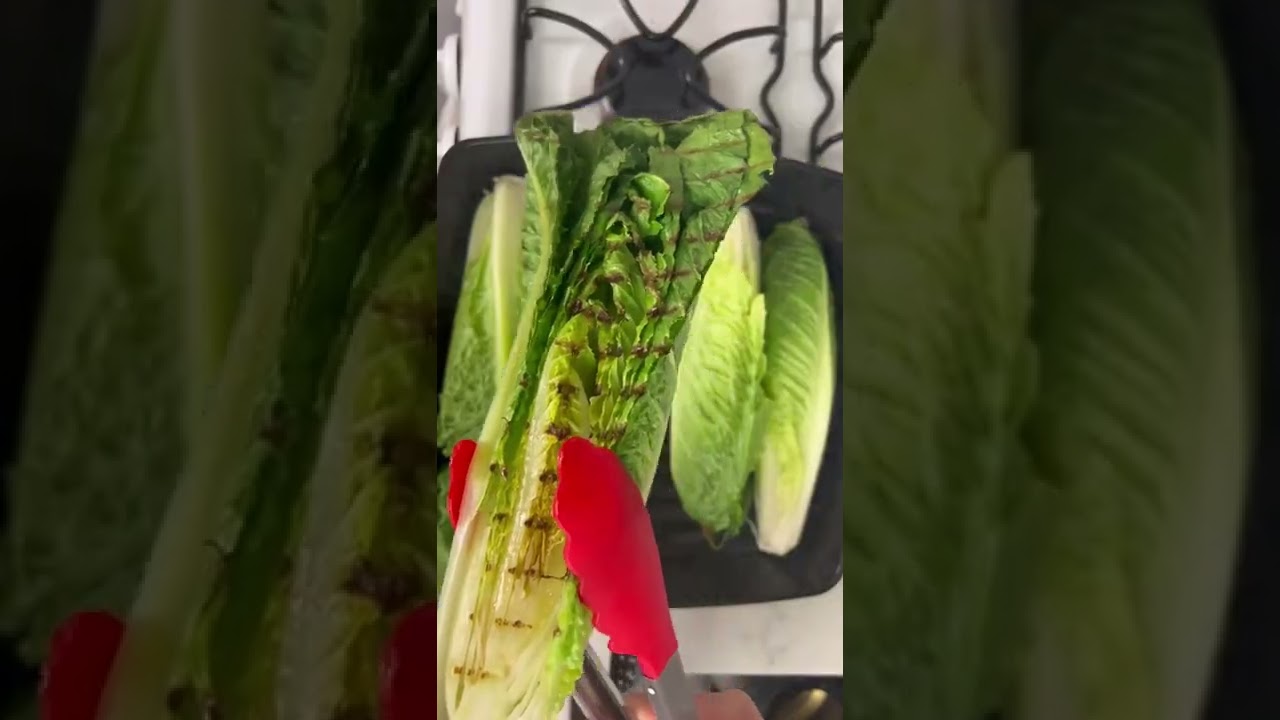 Grilled Romaine with Feta