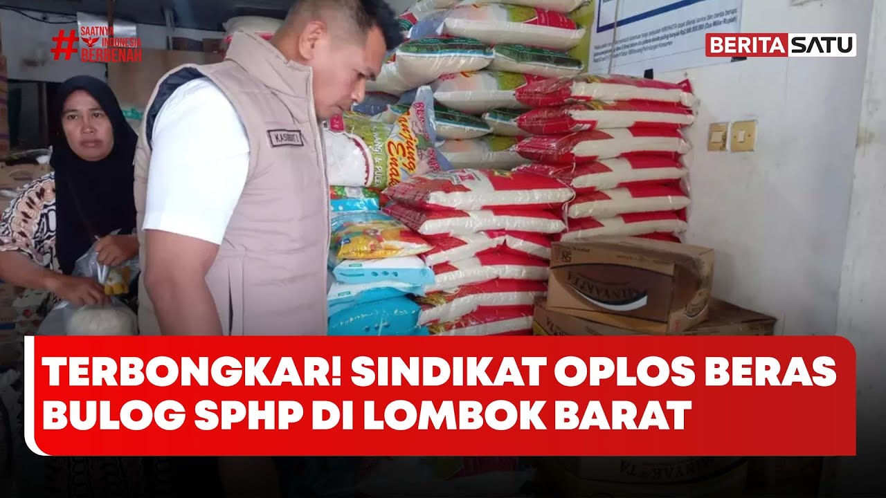 Terbongkar! Sindikat Oplos Beras Bulog SPHP di Lombok Barat #Beritasatu