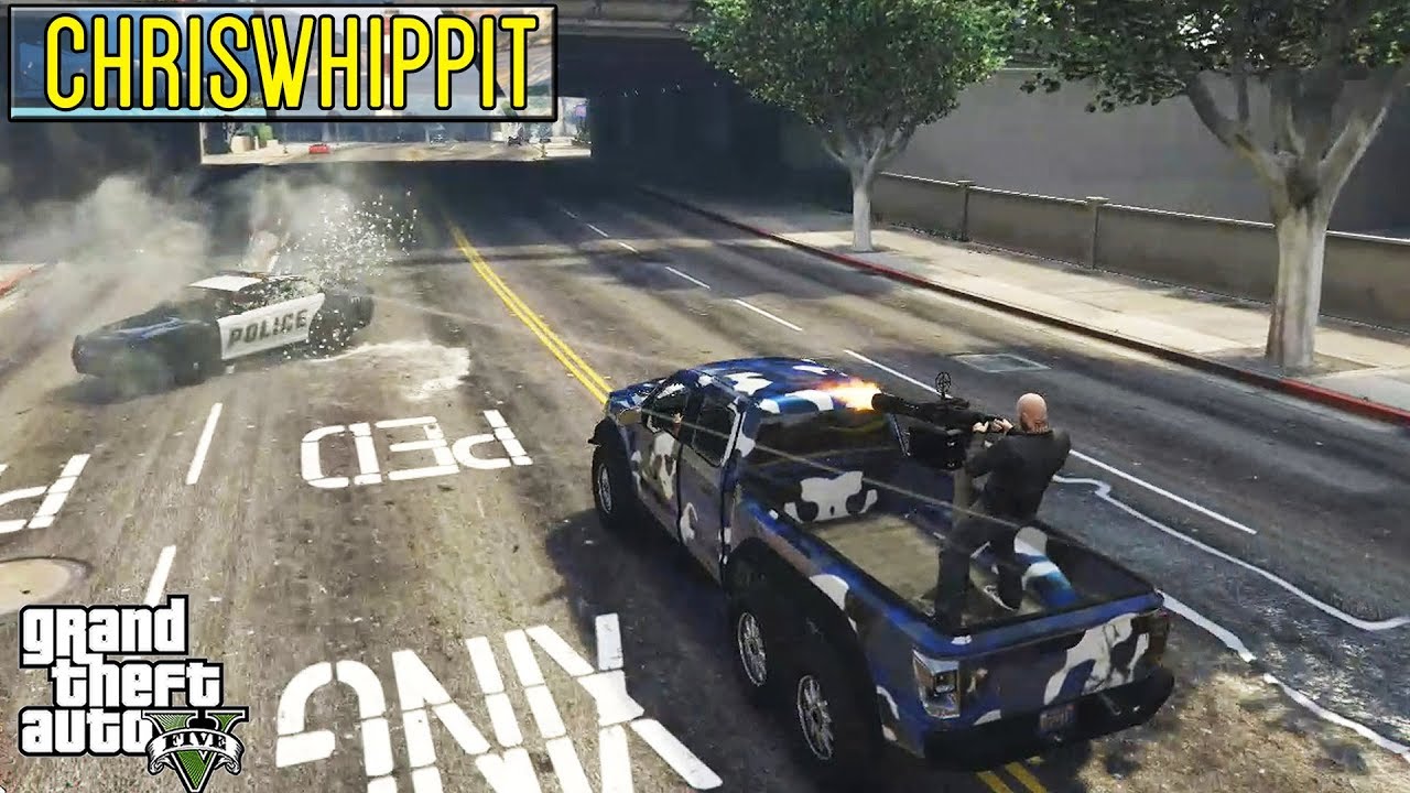 GÖR KAOS I STAN MED NYA BILEN (5 stjärnor) | GTA 5 med SoftisFFS