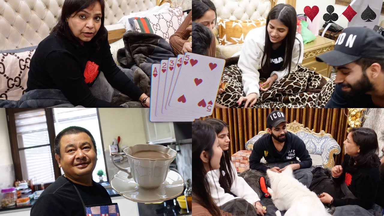 Finally Game Time ♥️ 🃏 | Chai Recipe ☕️??