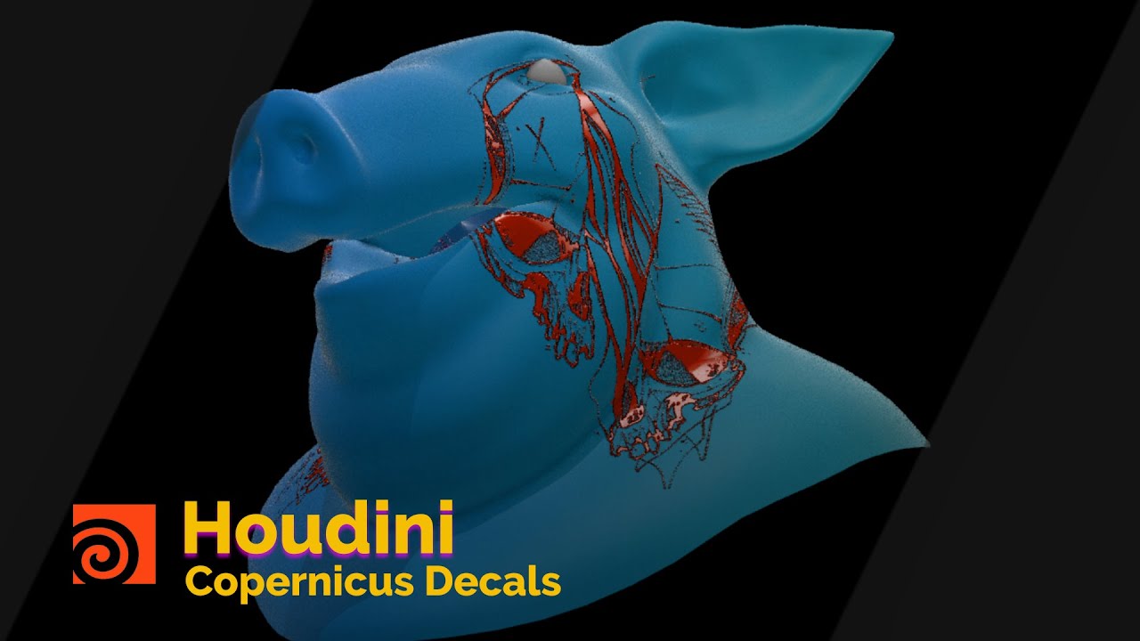Houdini 20.5 Copernicus Painting Decals in COPs
