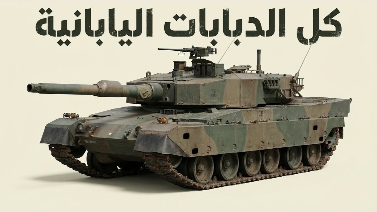 كل الدبابات اليابانية التي صُنِعَت عبر التاريخ 🇯🇵