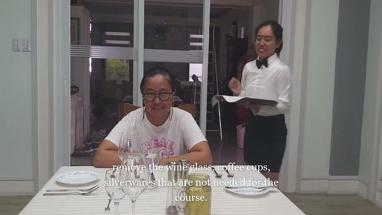 English Style of Service or Family Style of Service