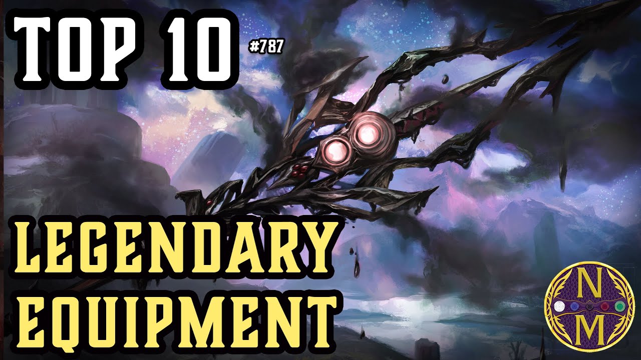 MTG TOP 10: The STRONGEST Legendary Equipment in Magic: the Gathering