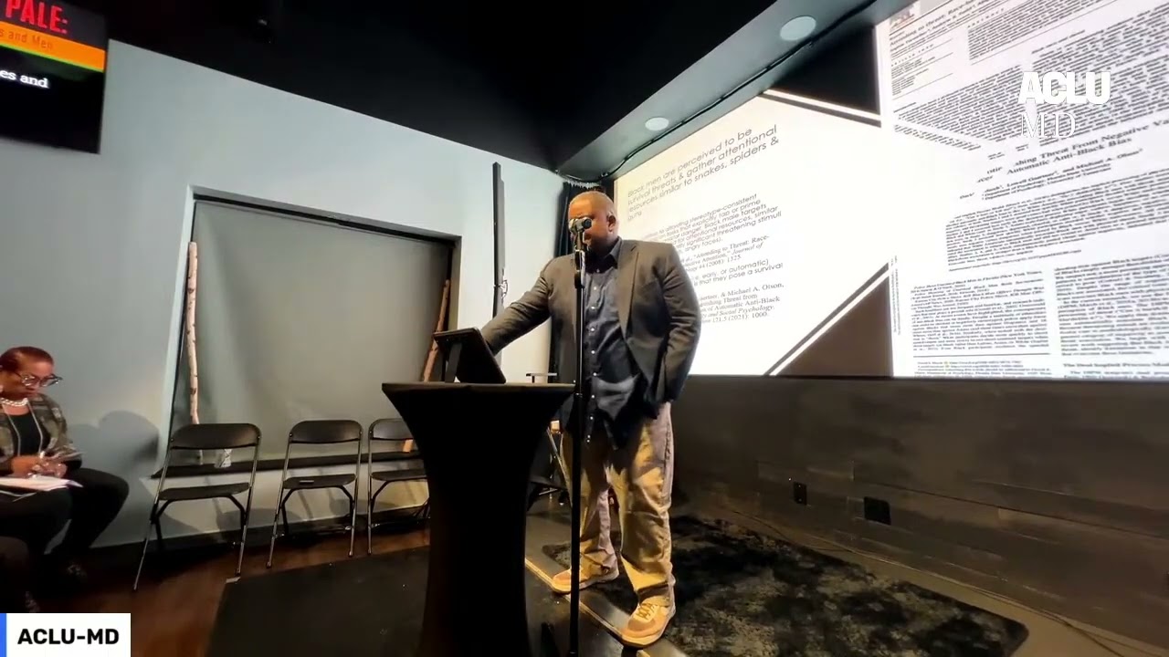 Dr. Tommy J. Curry keynote lecture at “Beyond the Pale: the Vilification of Black Men and Boys”.