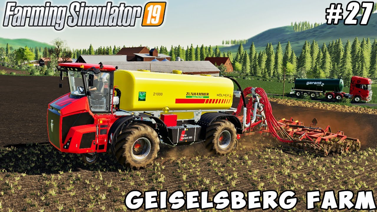 Field preparation with Holmer Terra Variant 585 | Geiselsberg Farm | Farming simulator 19 | ep #27