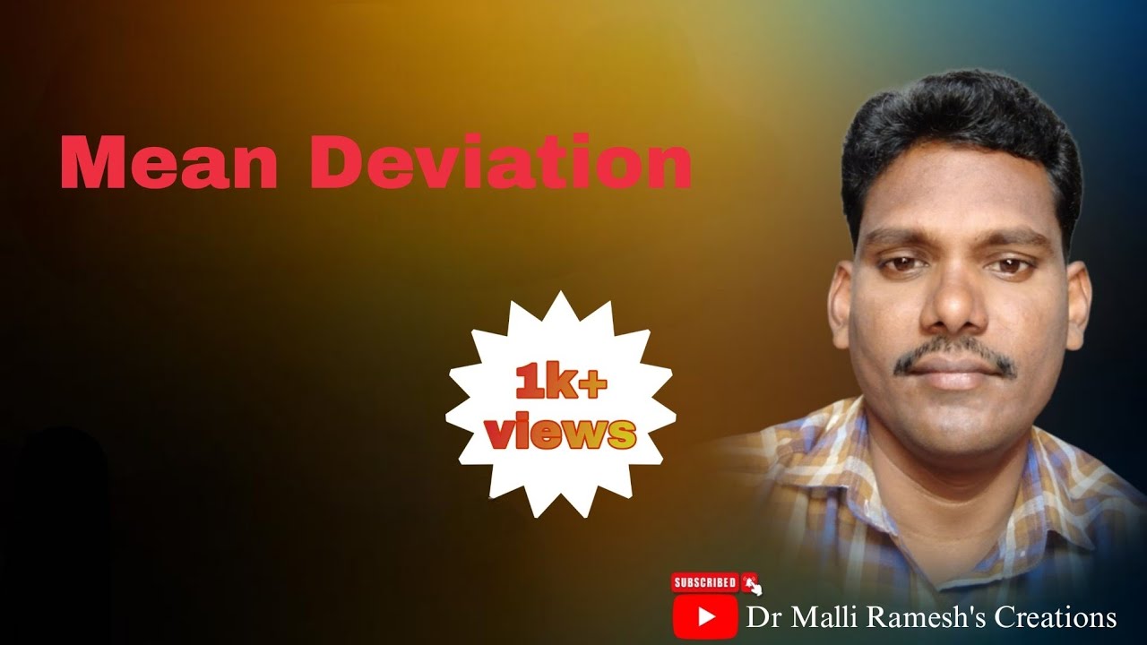 Mean Deviation 