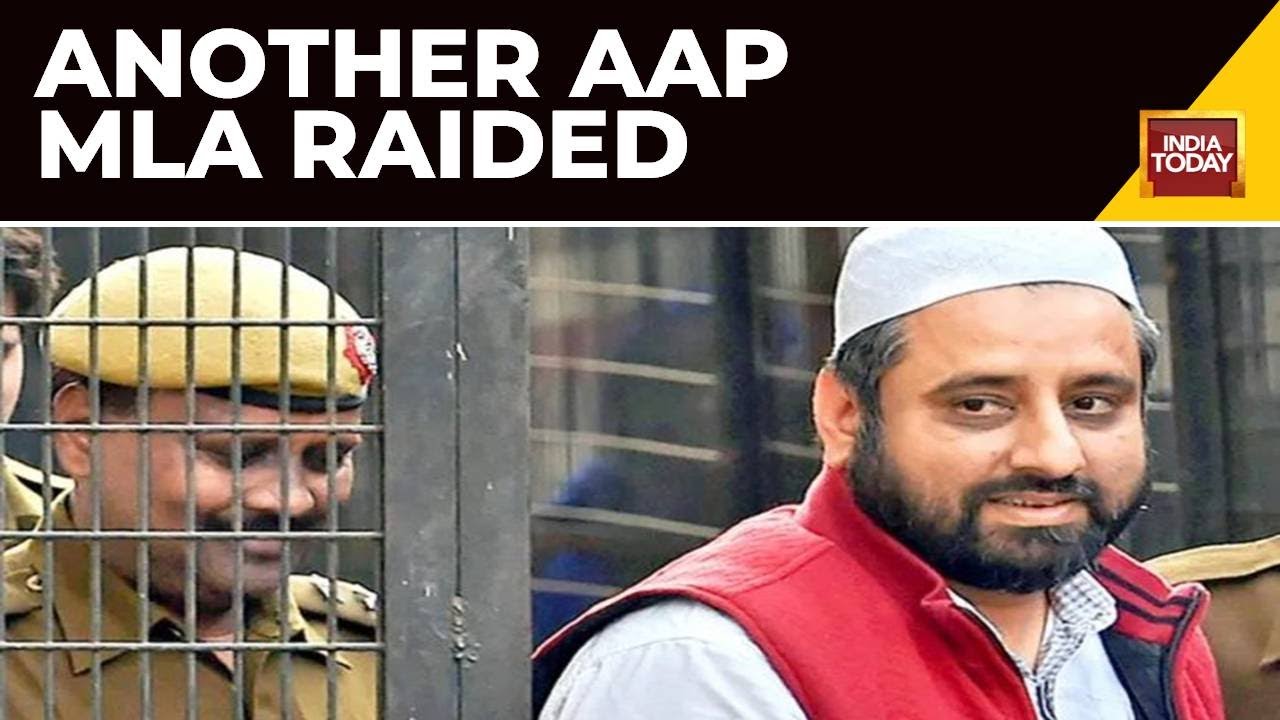 Another AAP MLA Raided As ED Raids Premises Of AAP MLA Amanatullah Khan | Watch