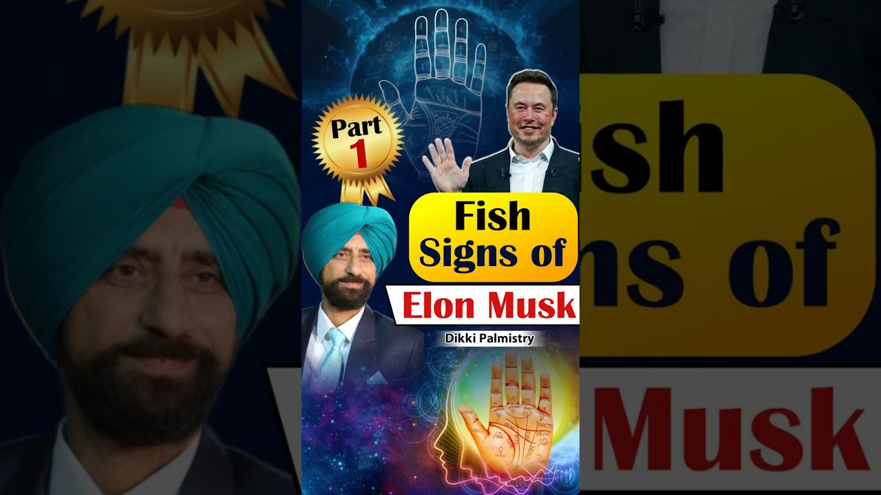 Hand Analysis and Richness of Elon Musk Signs in Hand Dikki Palmistry #astrolgy #palmistry