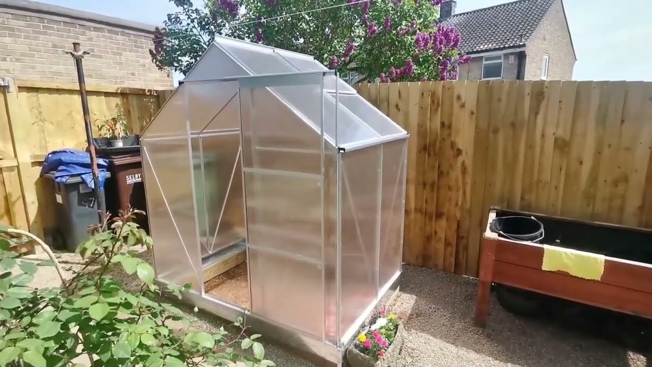 Outsunny 4x6ft Greenhouse Model 845-334 Assembly Advice