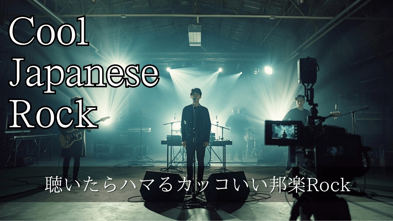 【邦楽Playlist】聴いたらハマるカッコいい邦楽Rock / Cool Japanese Rock Music /作業用/勉強用BGM