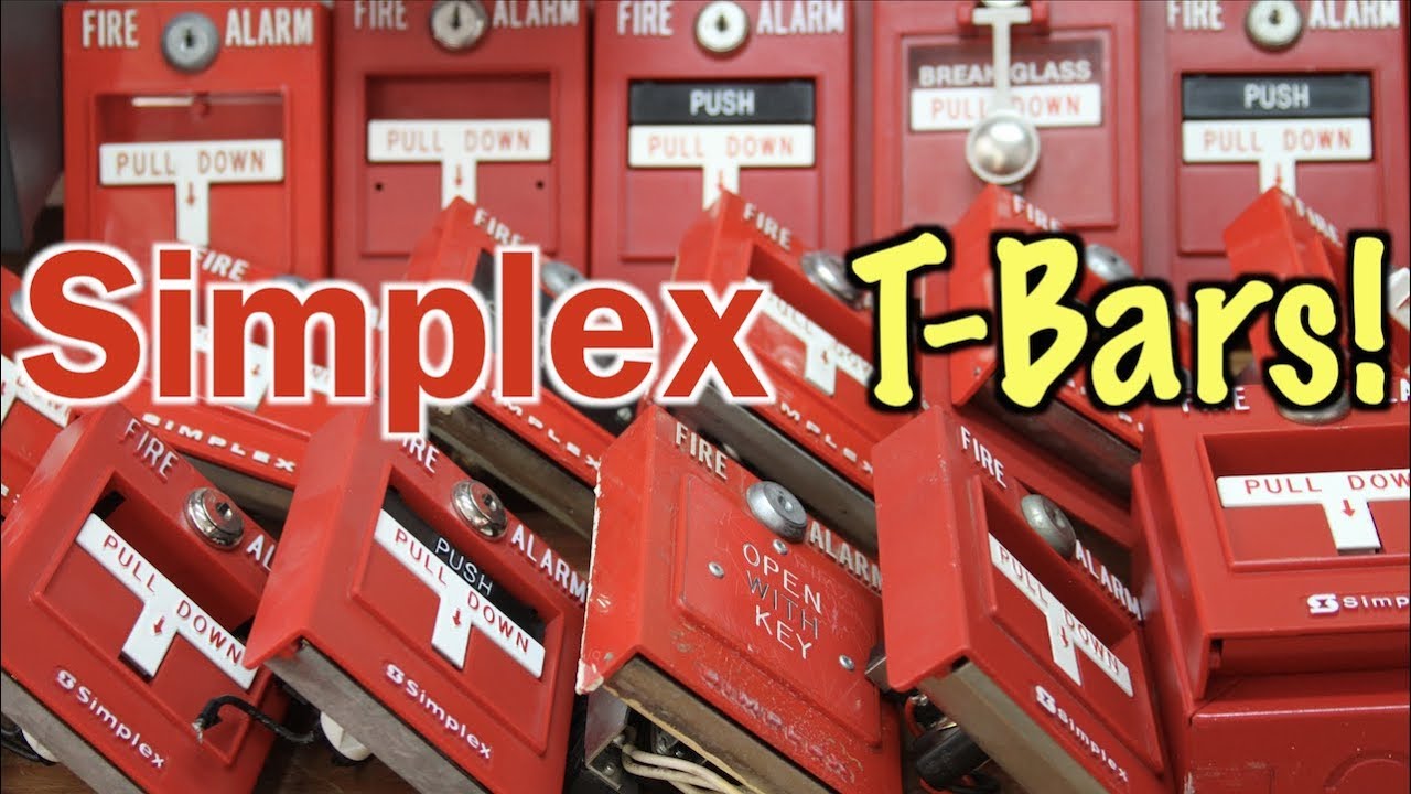 My Collection of Simplex T-Bars