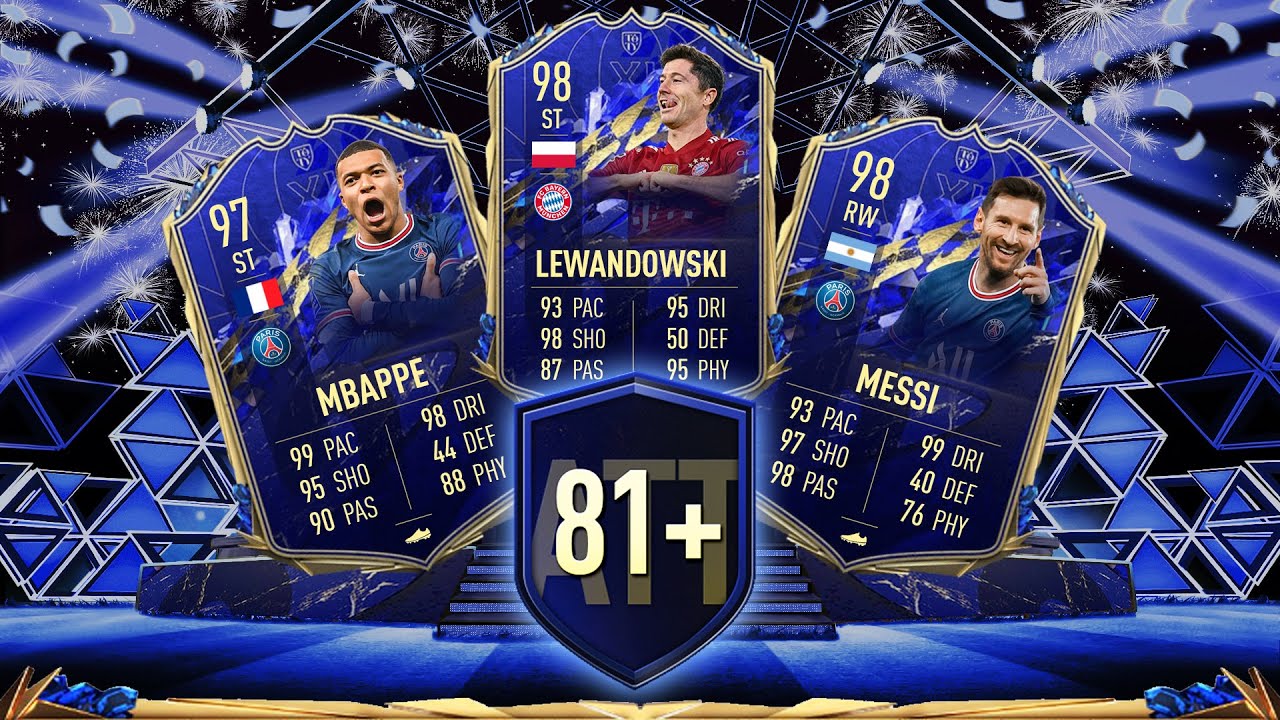 20x 81+ ATTACKERS PLAYER PACKS! | FIFA 22 ULTIMATE TEAM