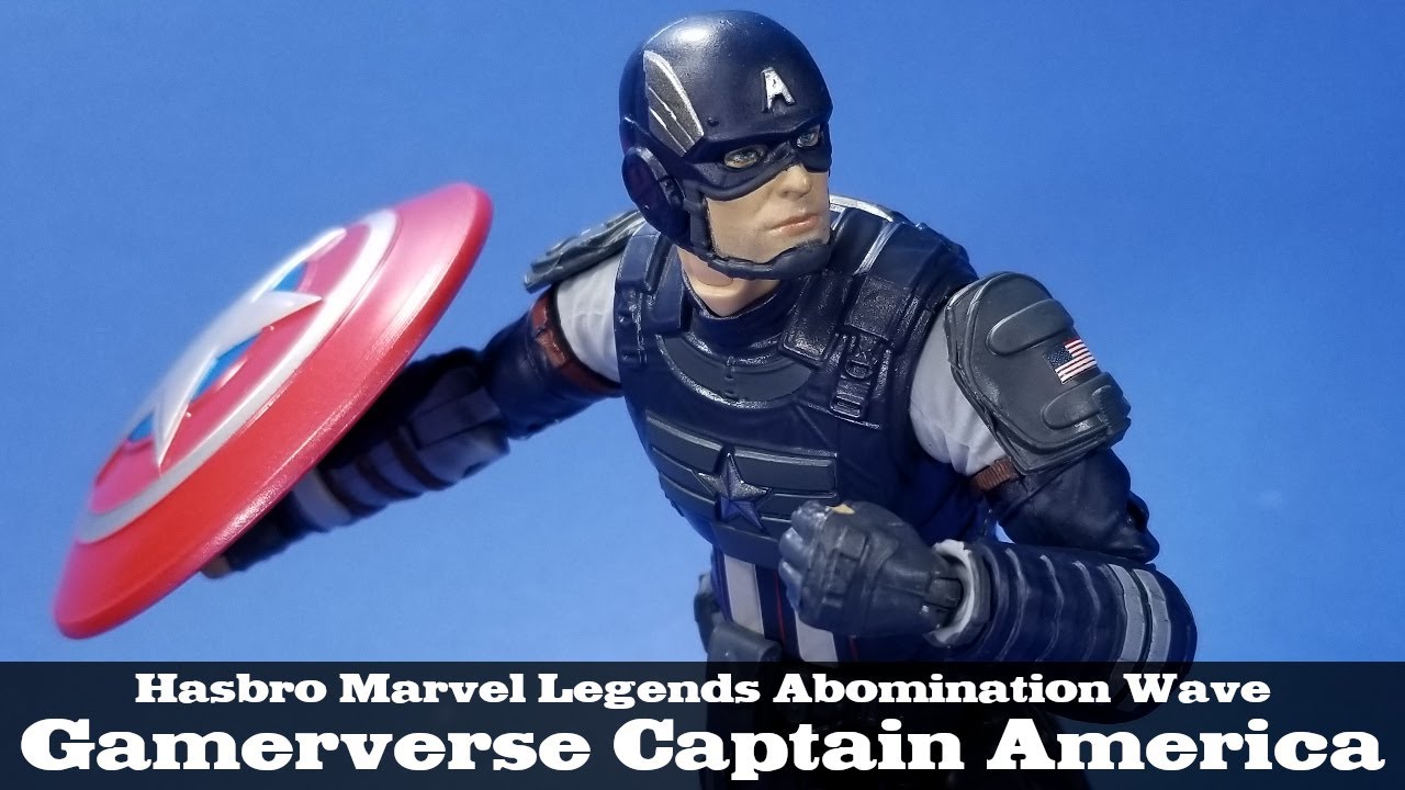 Marvel Legends Captain America Avengers Gamerverse Hasbro Action Figure Review