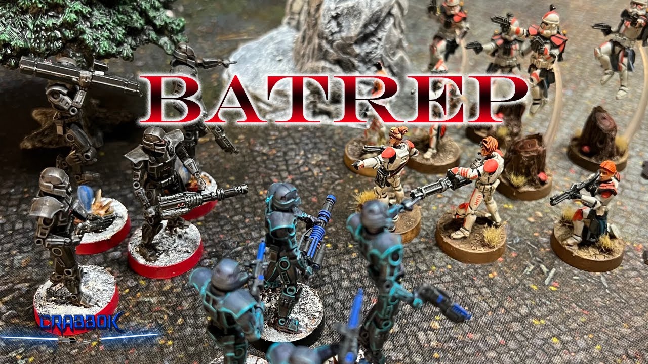 Dark Troopers Vs Clones - Star Wars Legion Battle Report