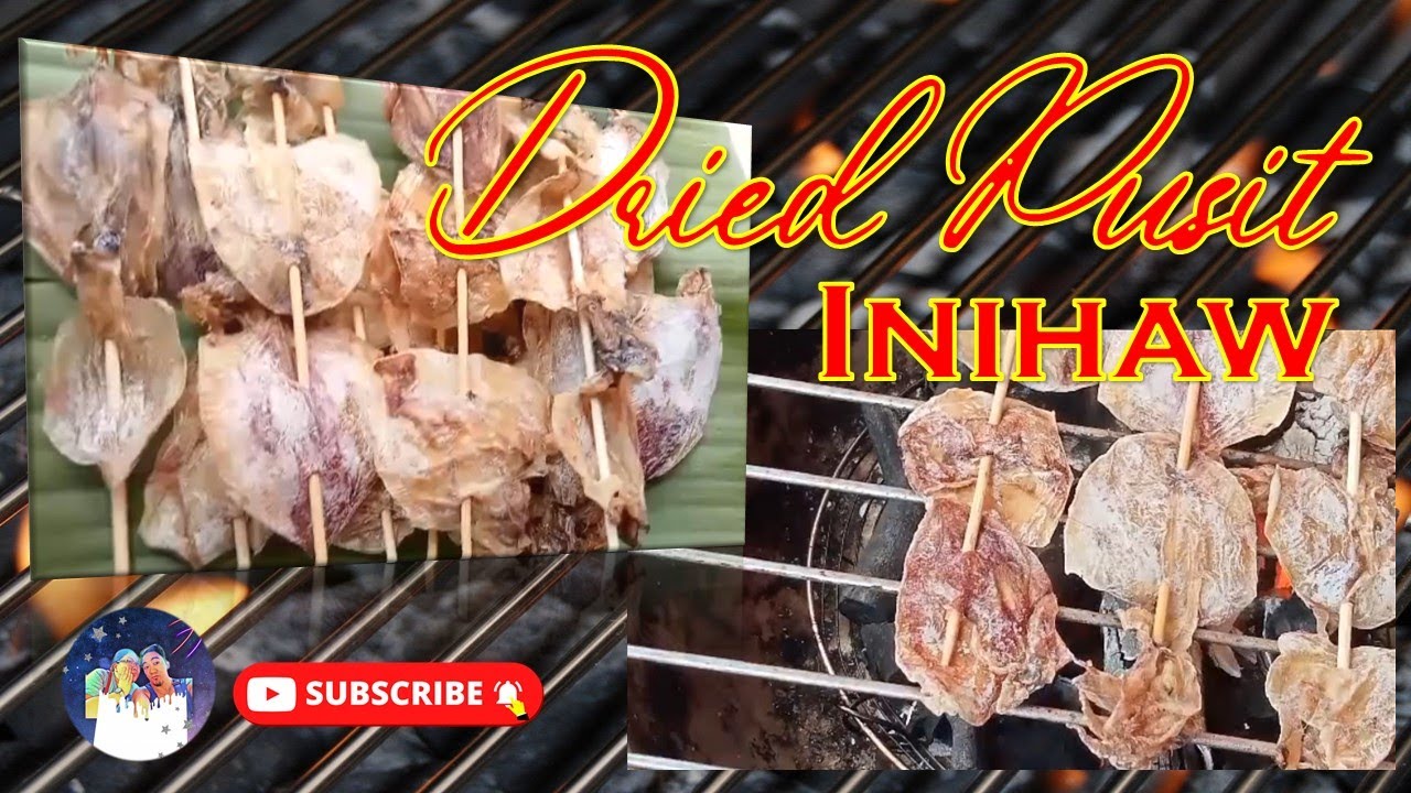 INIHAW NA DRIED PUSIT | Sa sobrang Lutong mapapanguya ka sa Sarap