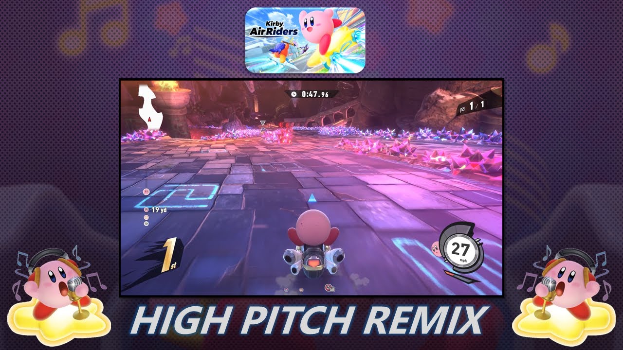 Cavernous Corners Theme (High Pitch Remix) - Kirby Air Riders