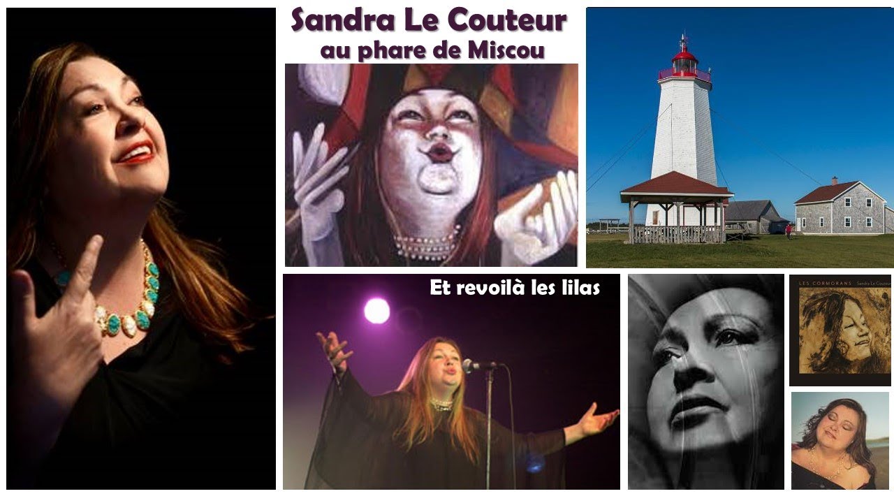 Sandra Le Couteur au phare de Miscou - Et revoilà les lilas  - 15 août 2020
