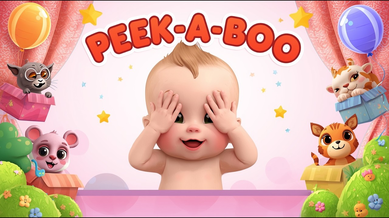 Peek a Boo Song, abc | Jugnu Kids Nursery Rhymes & Kids Songs