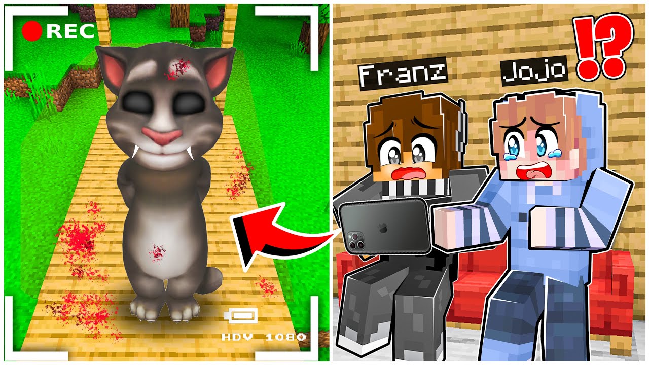 AKU MEMANTAU CCTV TALKING TOM MENGERIKAN di MINECRAFT