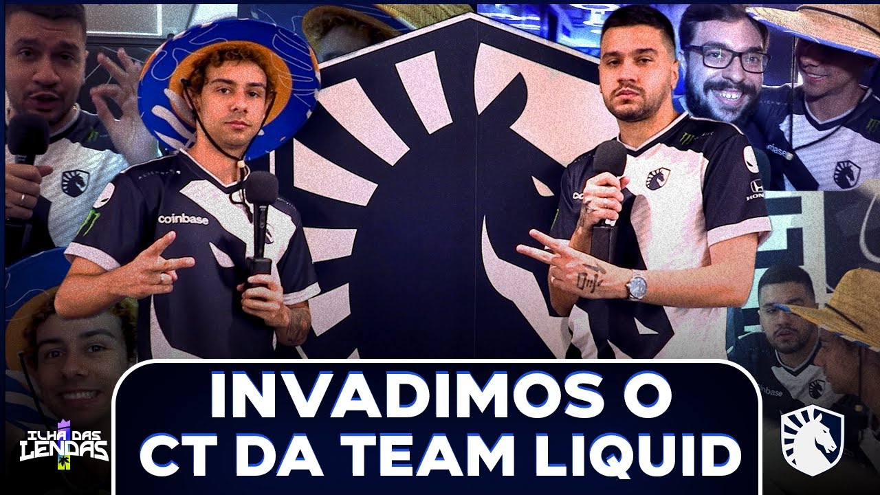 VISITAMOS O CT DA TEAM LIQUID EM SÃO PAULO! | Ilha das Lendas Visita