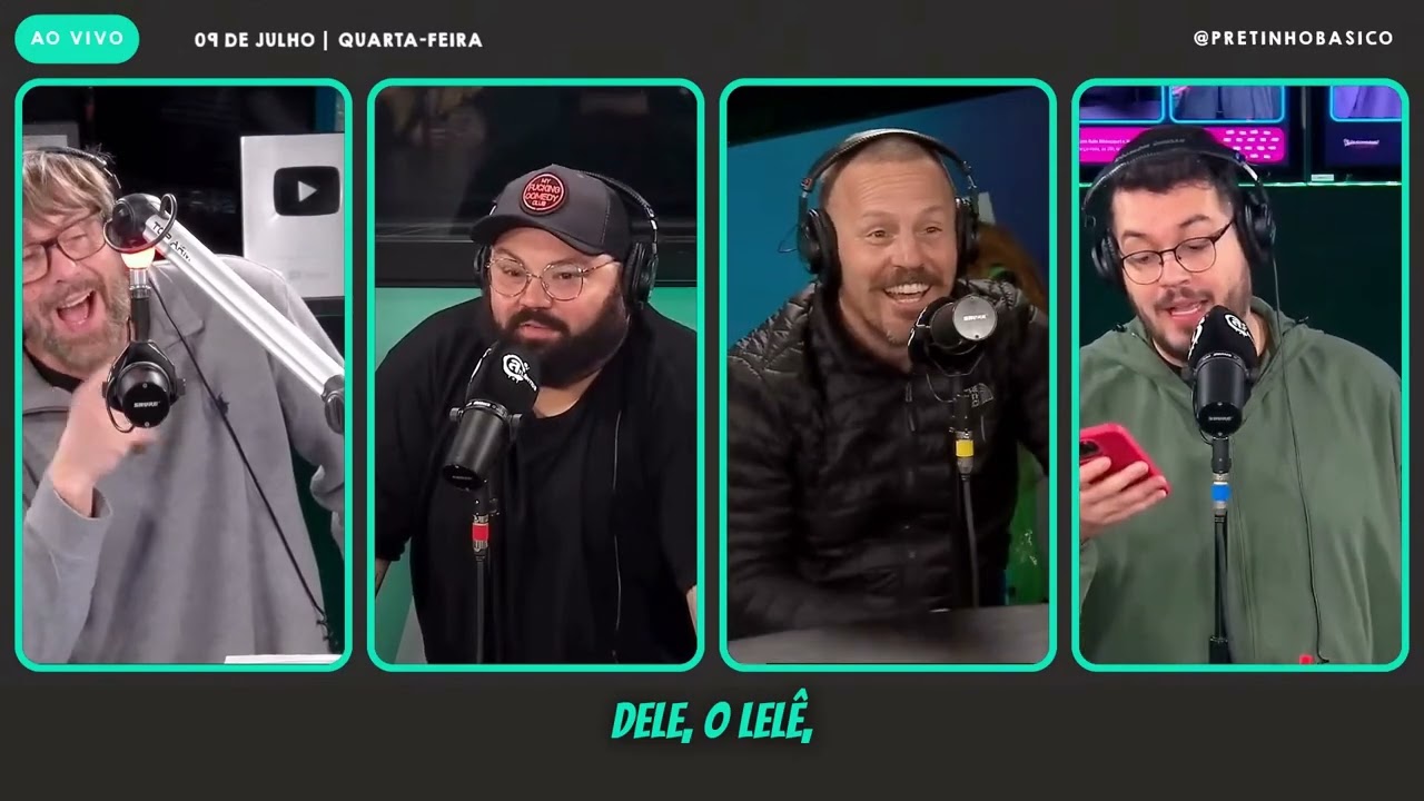 RODRIGO ADAMS E LEL&Ecirc;: QUEM MAIS TRABALHA NO PRETINHO?! BANCADA ENTRE TAPAS E FOLGAS! 😂🦁📅