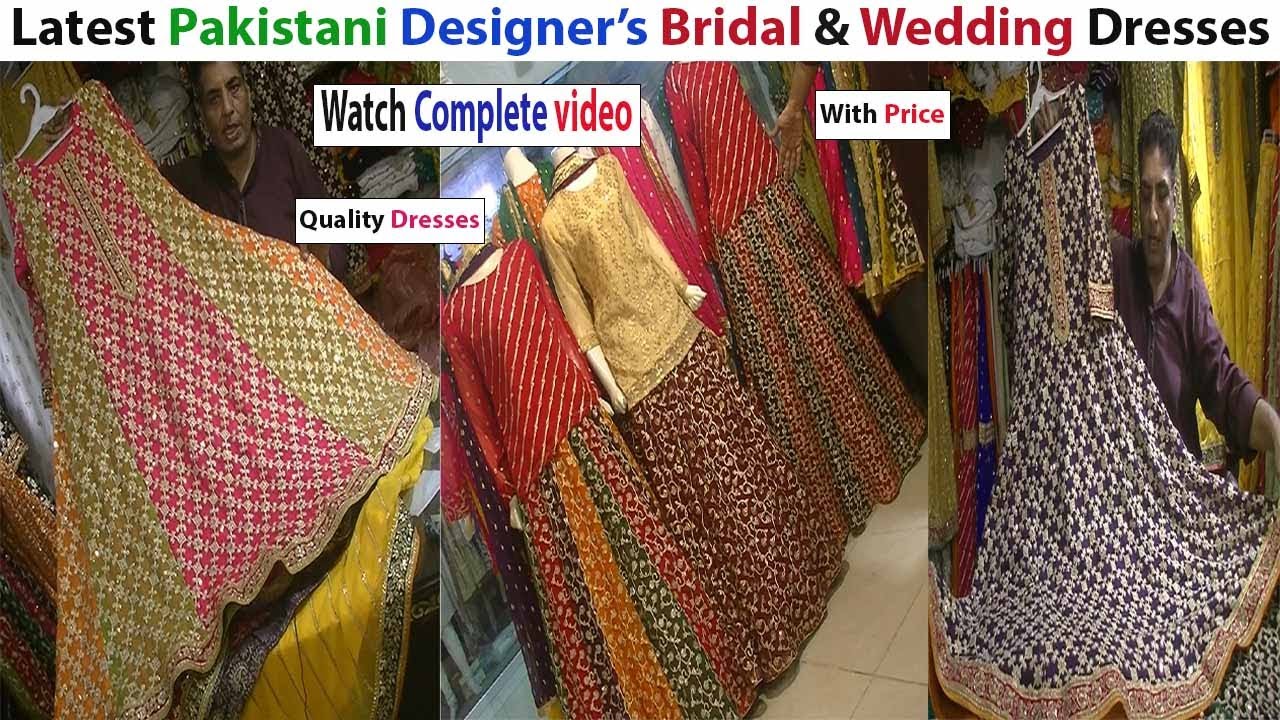 Latest Pakistsni Designer Bridal & Wedding Dresses, Pakistani Partywear Lehenga Choli and Maxi