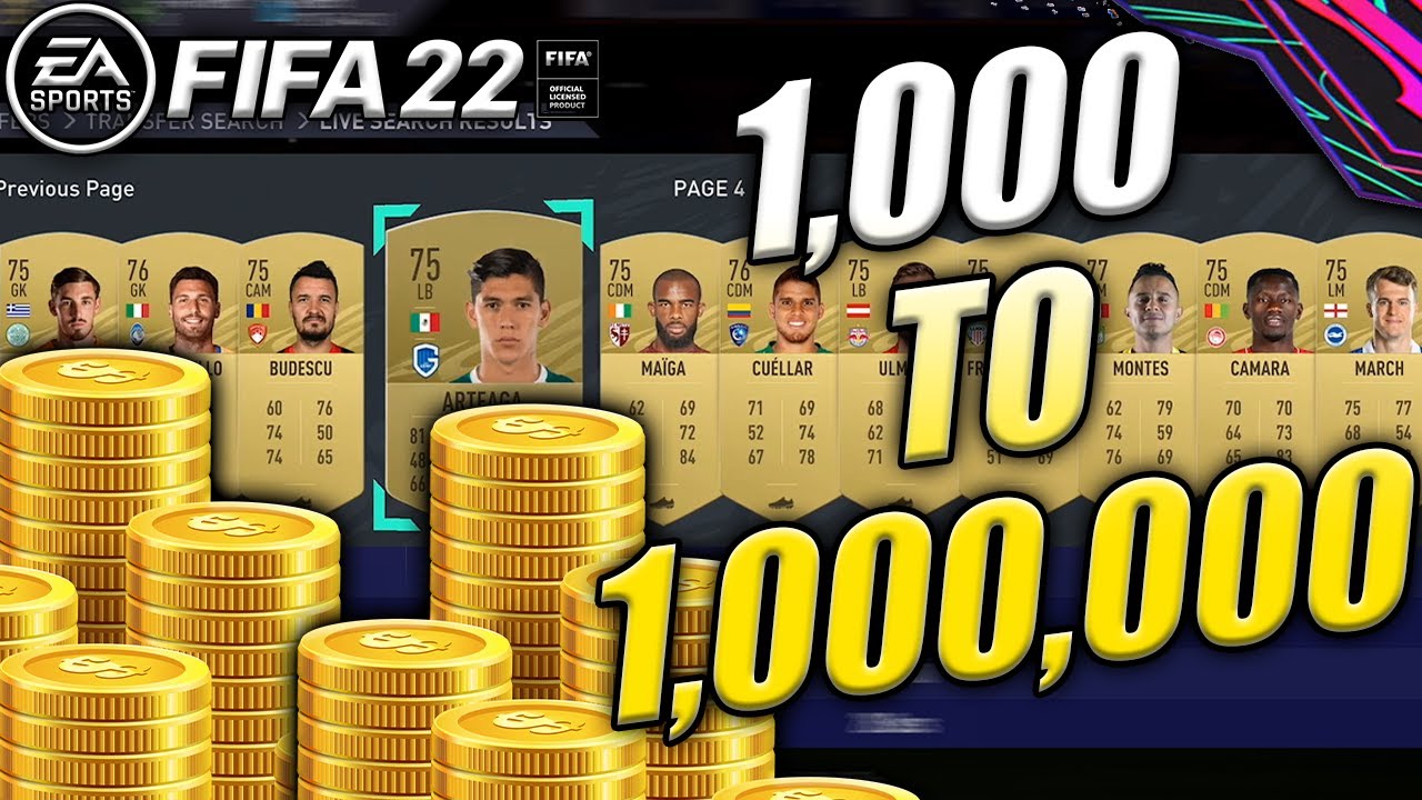 HOW TO MAKE YOUR FIRST MILLION COINS IN FIFA 22!!! FIFA 22 TRADING TIPS! FIFA 22 PREPARATION #1