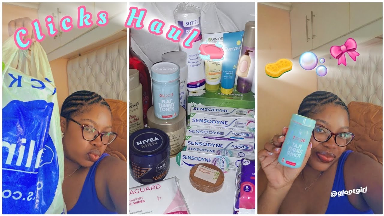 CLICKS HAUL✨️🧼🧴🧽🫧🎀| Feminine Products| Reaah M