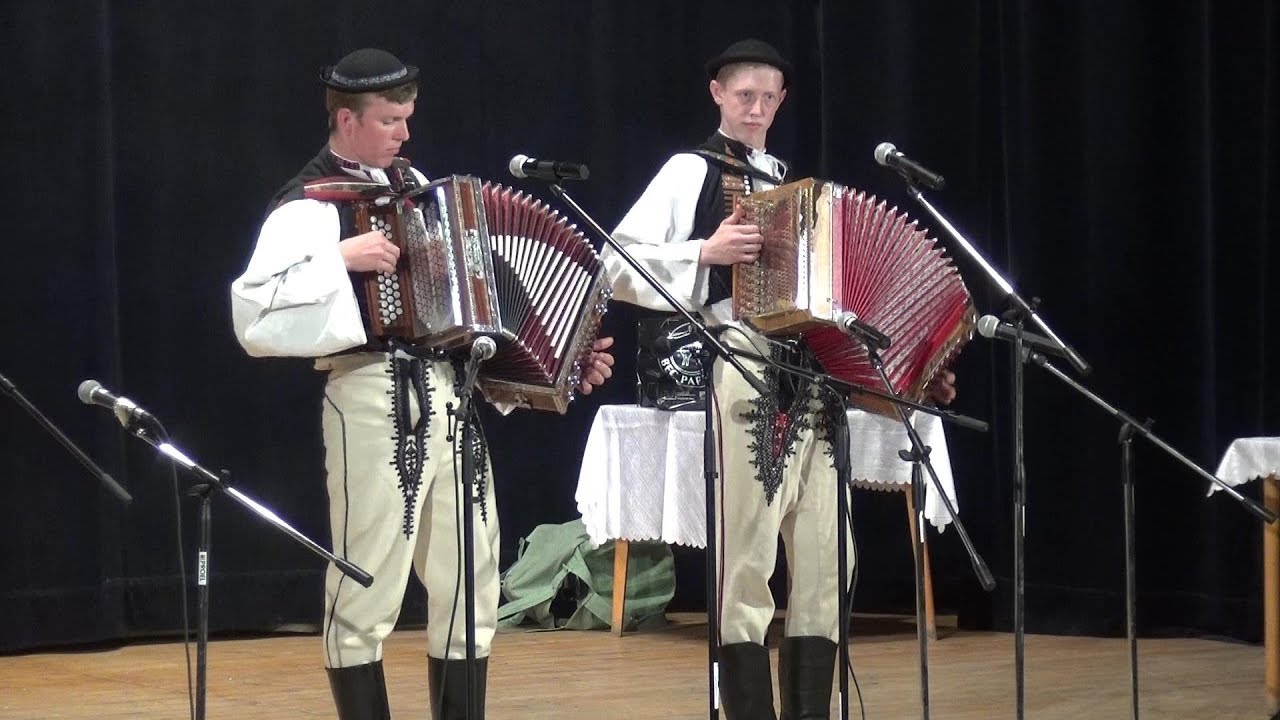 Jožko Chupáč a Ondrej Panák - Heligonka Papradno 2018