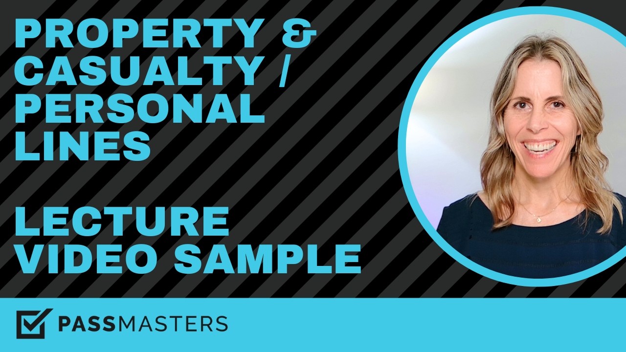 Full Property & Casualty/Personal Lines Exam Prep Course Sample Video