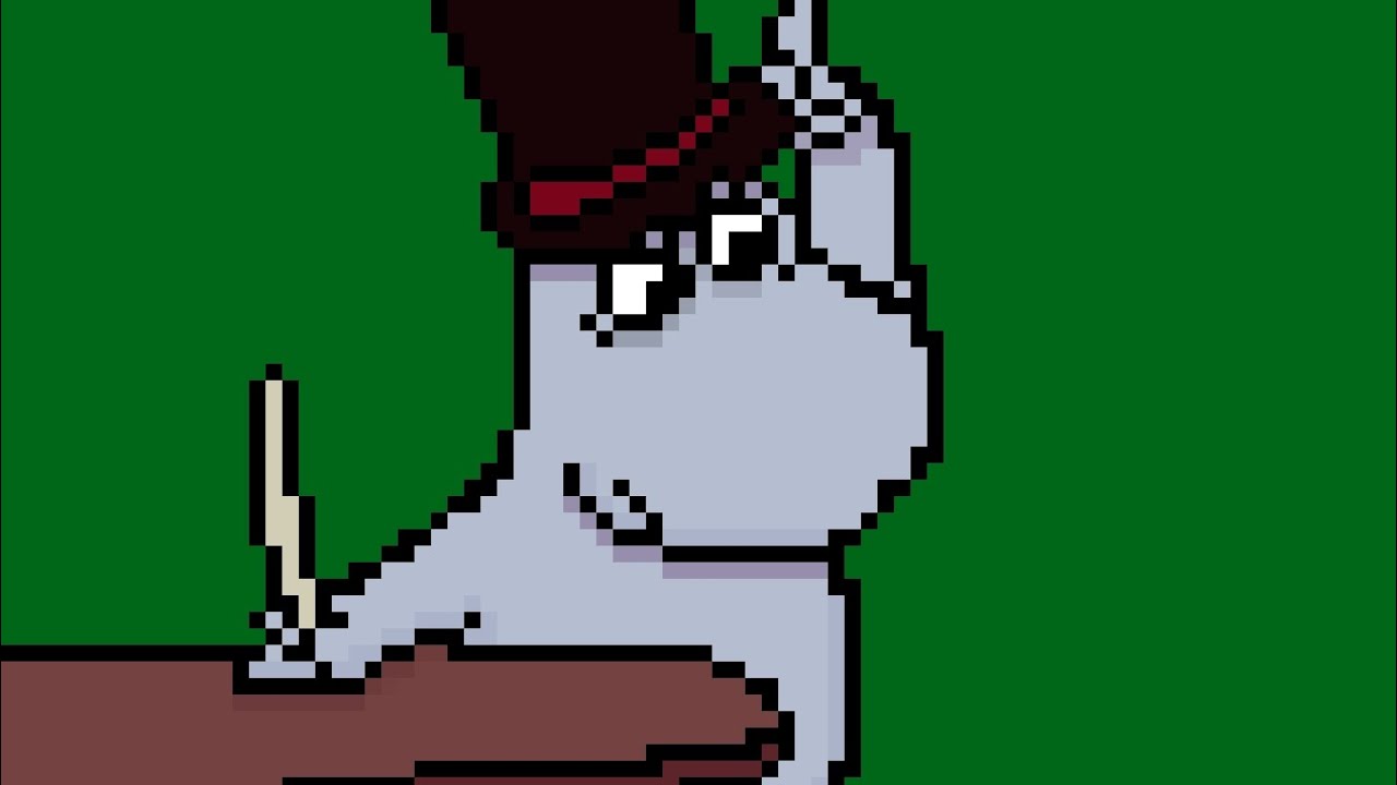 Muumimusiikkia 74 8-bit sniff complains about his role