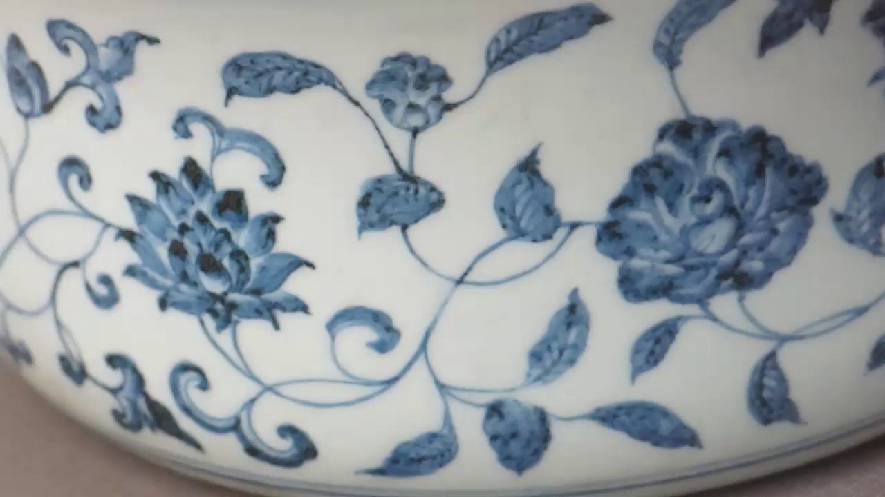 明永樂青花，blue and white porcelain, blue and white pottery, blue and white china, blue and white vases,
